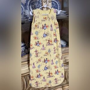 Little Sleepies Winnie the Pooh bamboo sleep sack 6-18m Seasonless yellow
